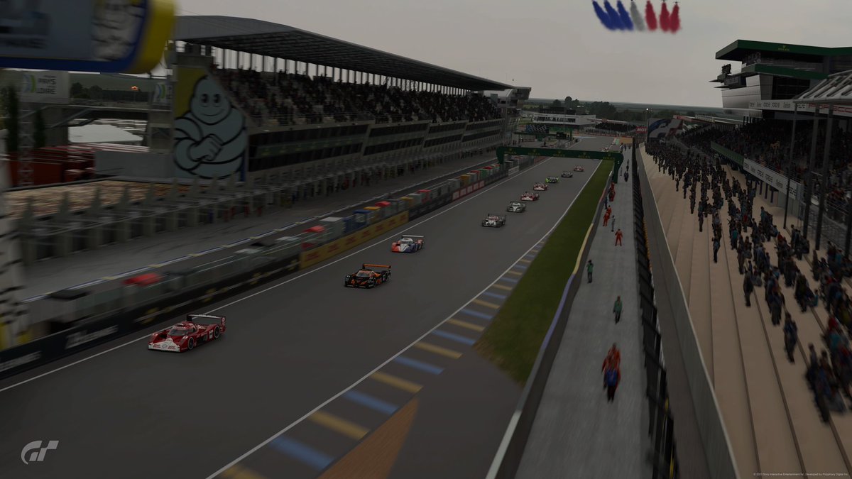 GTWS Nations Cup 2024 - Round 1 🔵
Gr.2 Toyota GT-ONE ‘99 🇯🇵
Circuit des 24 Heures du Mans 🇫🇷
Split 3 (slot 2) -> 399 pts 

<a href="/thegranturismo/">Gran Turismo</a> #simracing #drivingwiththebest #lemans