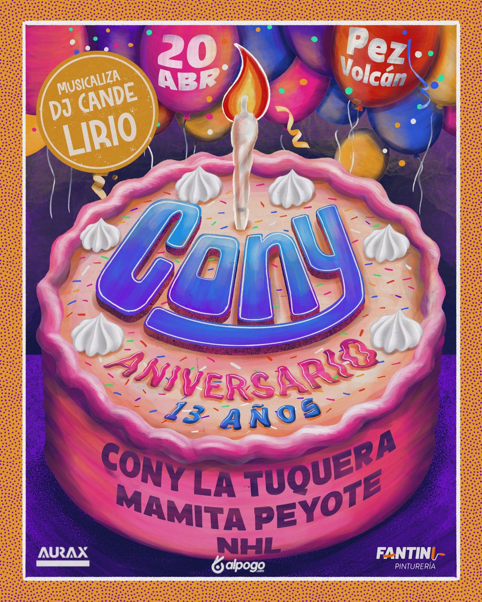 Está noche festejamos 13 años acá!
Nos acompaña <a href="/mamitapeyote/">Mamita Peyote Oficial</a>, #nhl y #candelirio ❤️