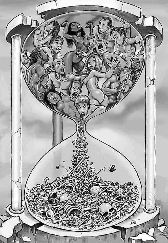 You work 8 hours to live 4. You work 5 days to enjoy 2. You work 8 hours to eat in 15 minutes. You work 8 hours to sleep 6 You work all year just to take a week or two vacation. You work all your life to retire in old age. And watch only your last breaths. Eventually, you realize