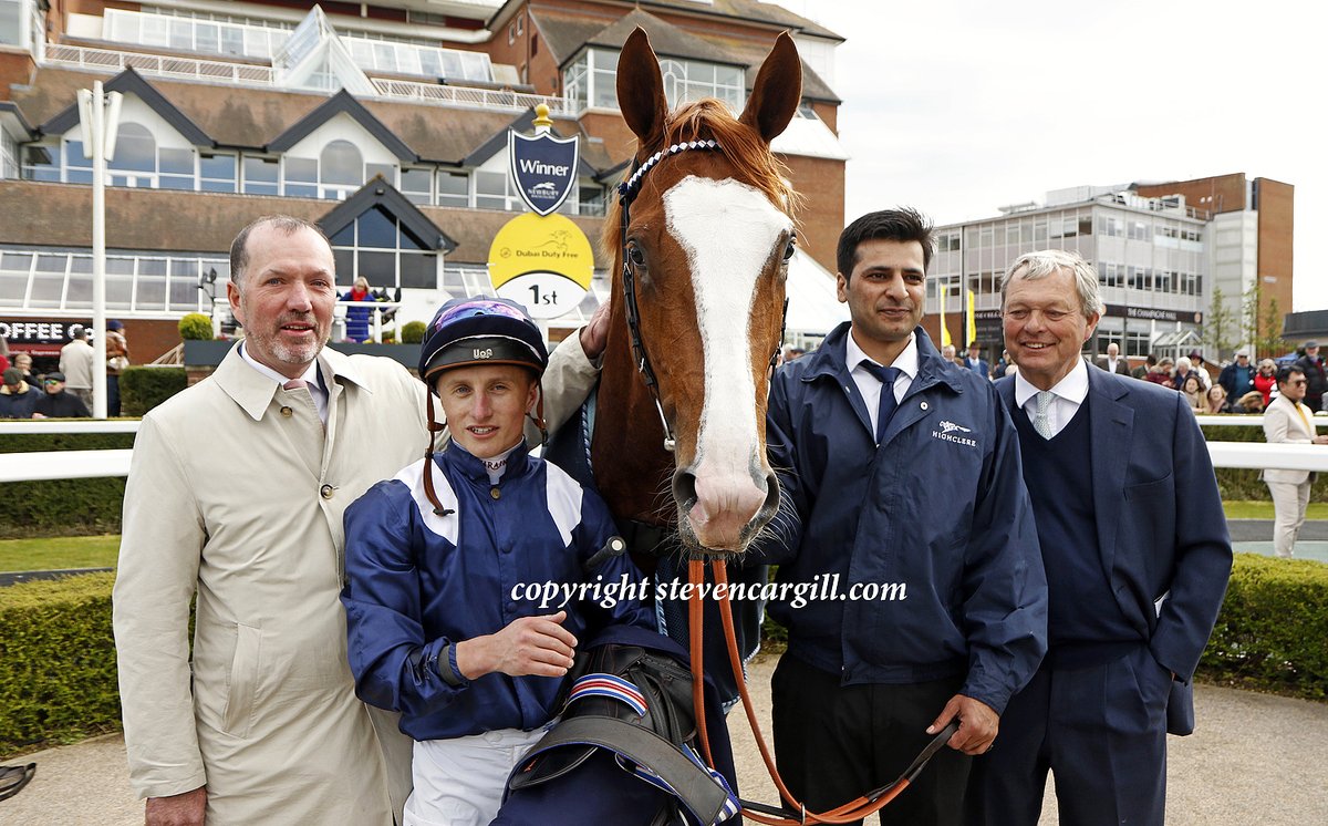 2nd start, colt ECONOMICS @TomMarquand wins 8f 3yo maiden @NewburyRacing today for @DarleyEurope Night Of Thunder @WilliamHaggas