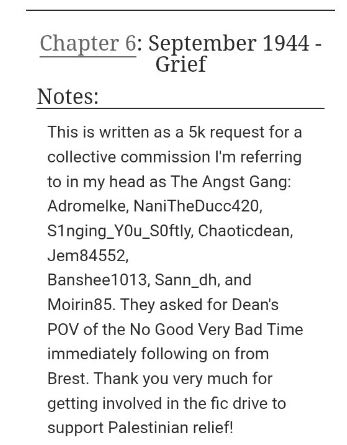 komodotits's tweet photo. the first of the 5k commissions for the PCRF is 91W!Dean POV of the aftermath of Brest. i am sorry in advance

if you are enjoying these snippets, please continue to donate to support aid to Palestine!! https://t.co/vS6uM9pyV0 https://t.co/WdxHzTrQdw
