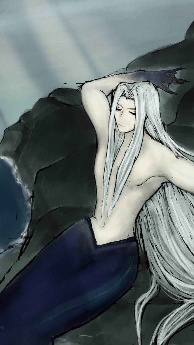 done, i think. mermaid sephiroth