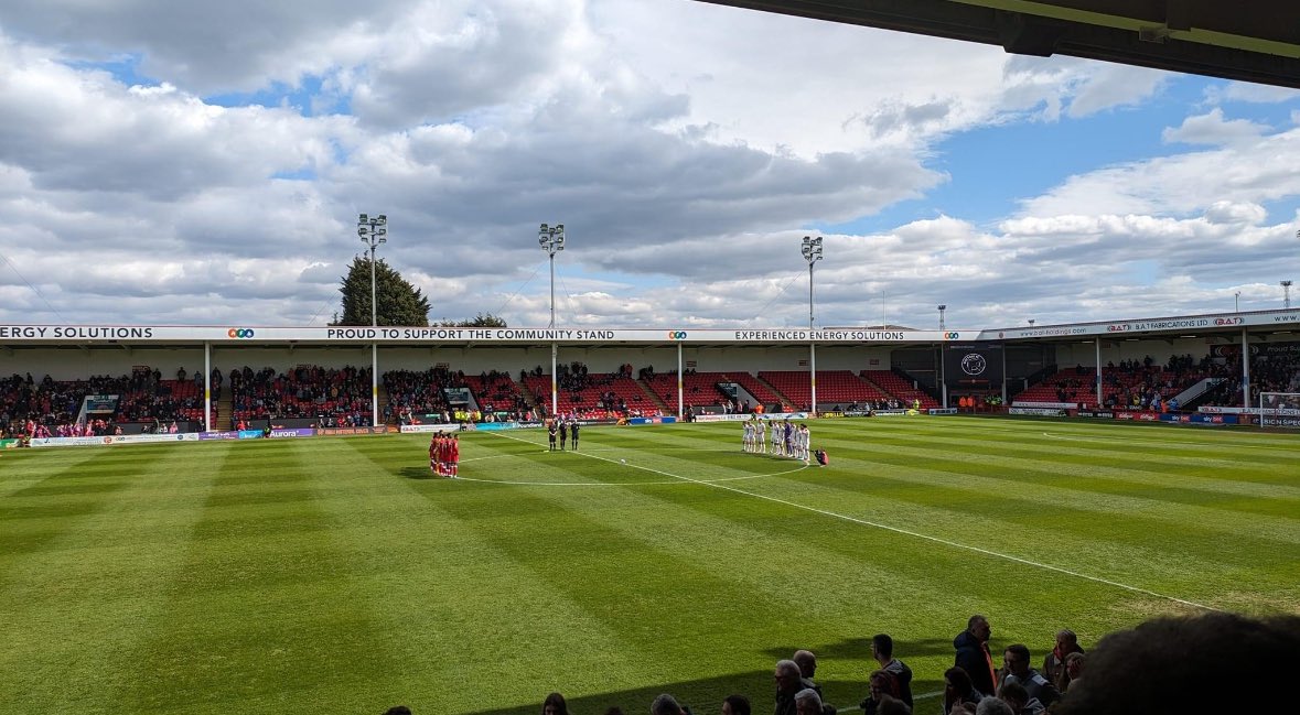 Thank you to <a href="/WFCOfficial/">Walsall FC</a> for having us today as their guests. We really appreciate the support we received from the club and the fans