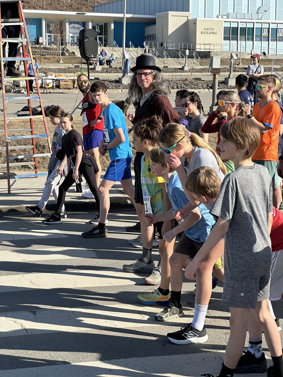 Back in Fairbanks on an amazing day! Got to run the first 5k of the season! The Fairbanks Symphony Orchestra Beat Beethoven race is in the books. I was able to finish the 5k race before the end of Beethoven’s 5th Symphony! Looking forward to a great summer of running! #akleg