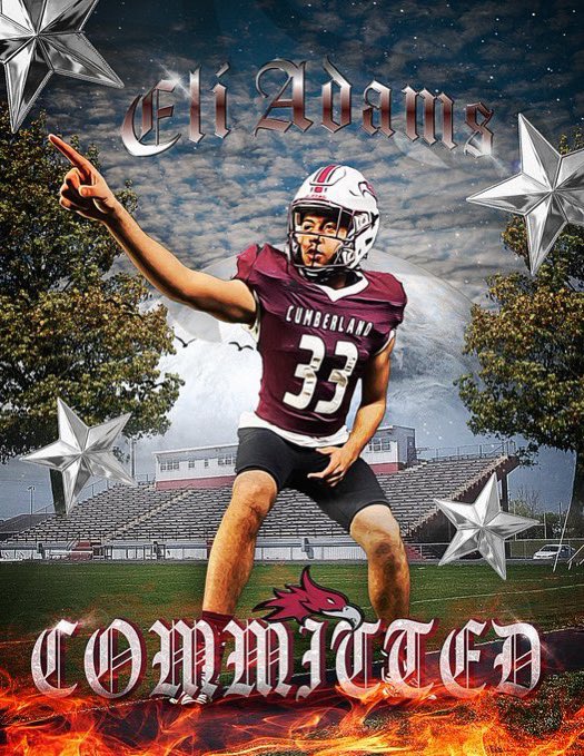 Committed <a href="/CumberlandFB/">Cumberland University Football</a> <a href="/Coach_TSmith/">Taurean Smith</a> <a href="/TimMathisCU/">Tim Mathis</a>