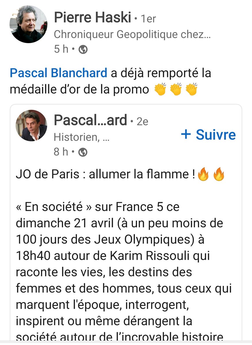 SolaSansChien's tweet image. 2 connards
2 pourritures
2 #barbouzes
qui agissent comme l'#oppositioncontrôlée 
1️⃣ #PierreHaski, pseudo-journaliste [double agent #DGSE #Mossard]
2️⃣ #PascalBlanchard, pseudo-historien qui exploite l'histoire du #colonialisme à des fins commerciales et dénigre les femmes noires !