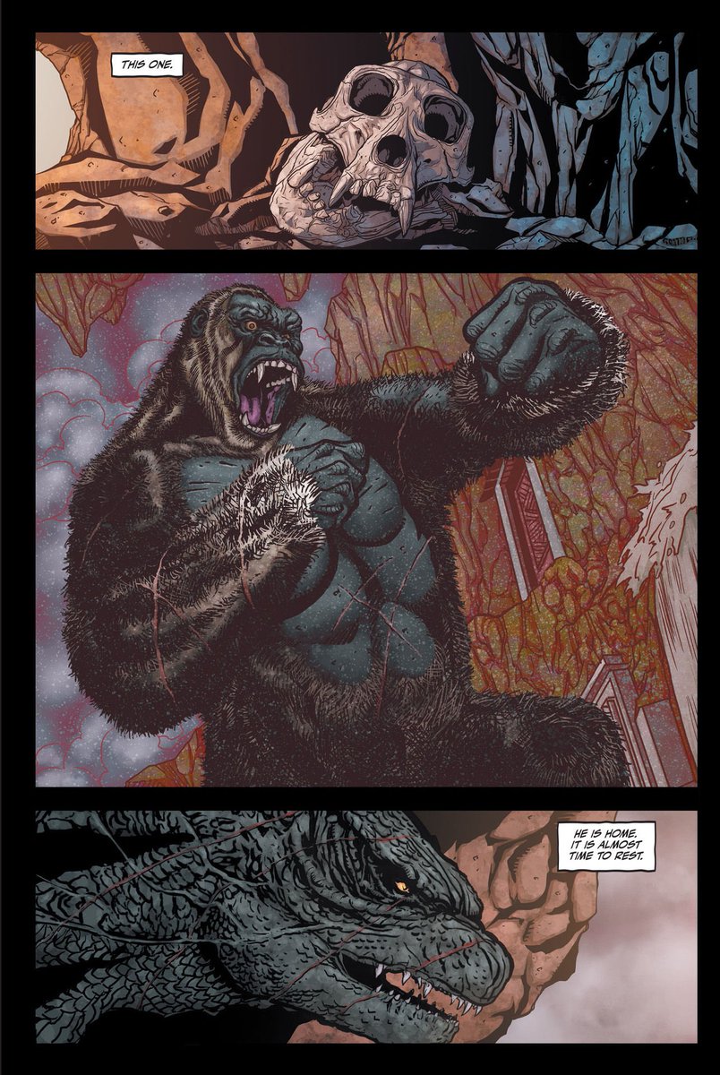 The Kong ancestor who defeated Godzilla from long ago…