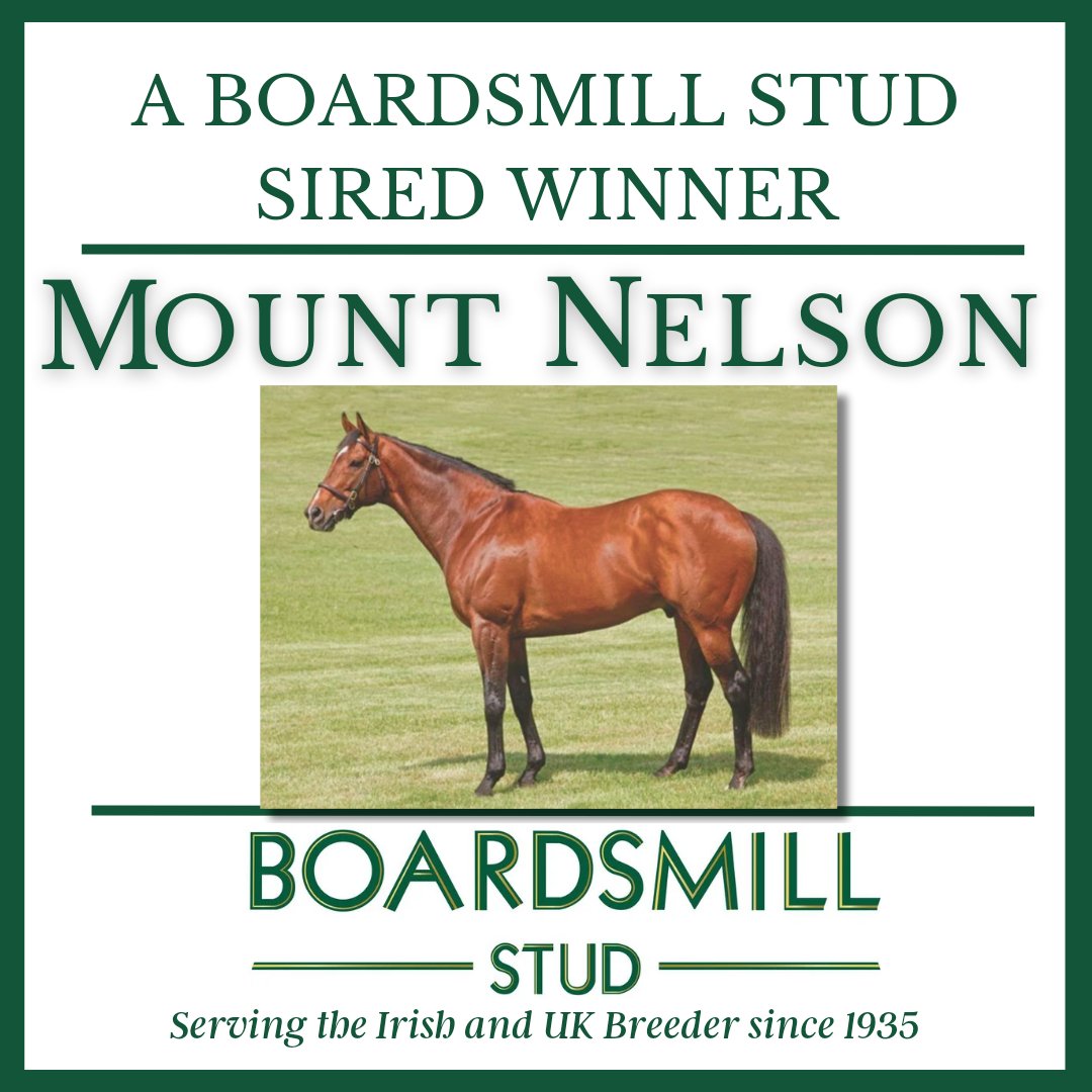 A 3rd win in point to points for Mount Pleasant by the late #MOUNTNELSON as he wins the Intermediate Race at West Sussex for @Alexchad95, Nick & Archie Wright & breeders @newsellspark. A @Pmolony1Peter Rathmore Stud grad from @Goffs1866 #ArkleSale. Congrats to all connections.