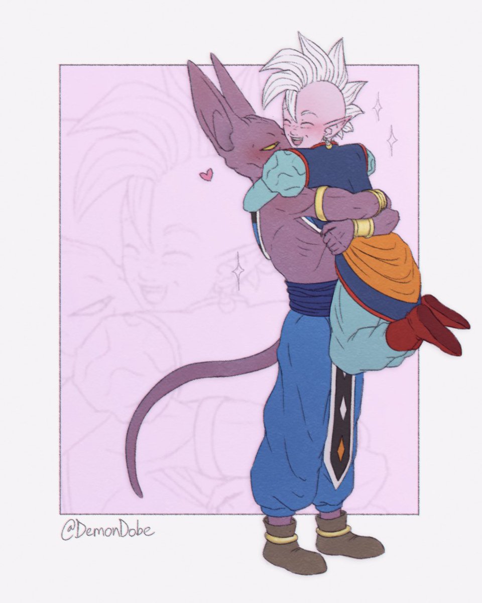 DemonDobe's tweet photo. Added some color ✍️✍️✨ #dragonballsuper #DBS #dragonballfanart #beerus #supremekai https://t.co/ZNqpffsbJu