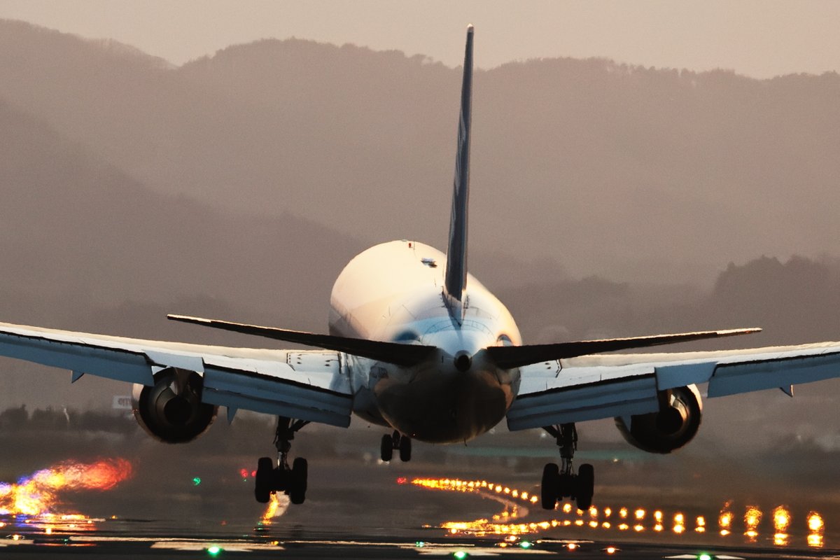 #仙台空港 ANAのランディング #SendaiAirport #SDJ #ANA #ファインダー越しの私の世界 #宮城県