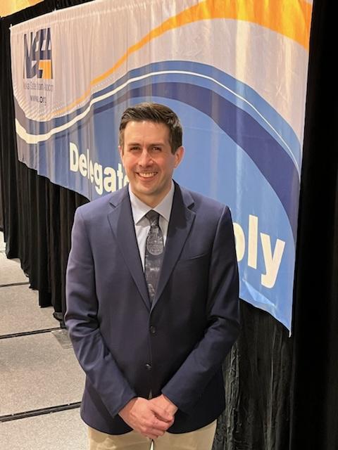 Congratulations to NSEA President-Elect Tim Royers, elected at the 2024 NSEA Delegate Assembly. @MW_Royers is currently the president of the Millard Education Association and was the 2016 Nebraska Teacher of the Year. He will assume the role of NSEA President on Sept. 1, 2024.