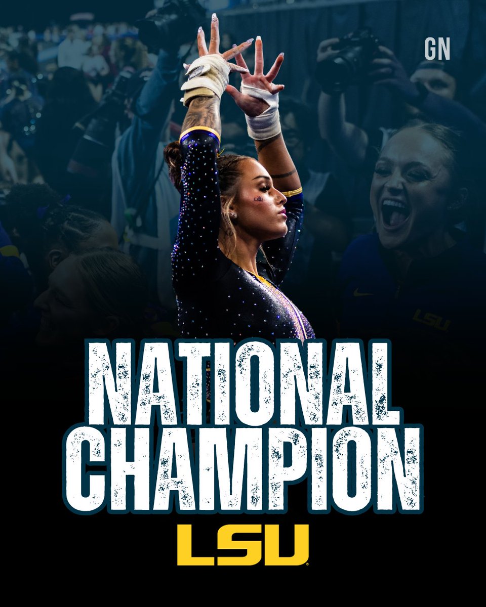 THE FIGHTING TIGERS FROM LSU WIN IT ALL! 🏆️

#NCAAgym