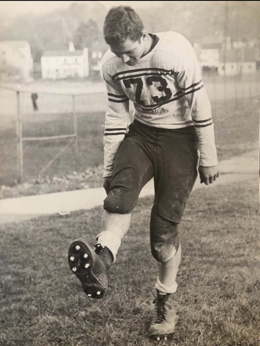 PATSempFdn's tweet photo. Happy 90th Birthday Coach Pat, a man that was truly selfless, honorable, caring and legendary to the football community especially kicking. In honor of Pat’s 90th birthday, please pay it forward by doing a selfless act, something he did for over 60 years https://t.co/xbkVBcYNyG