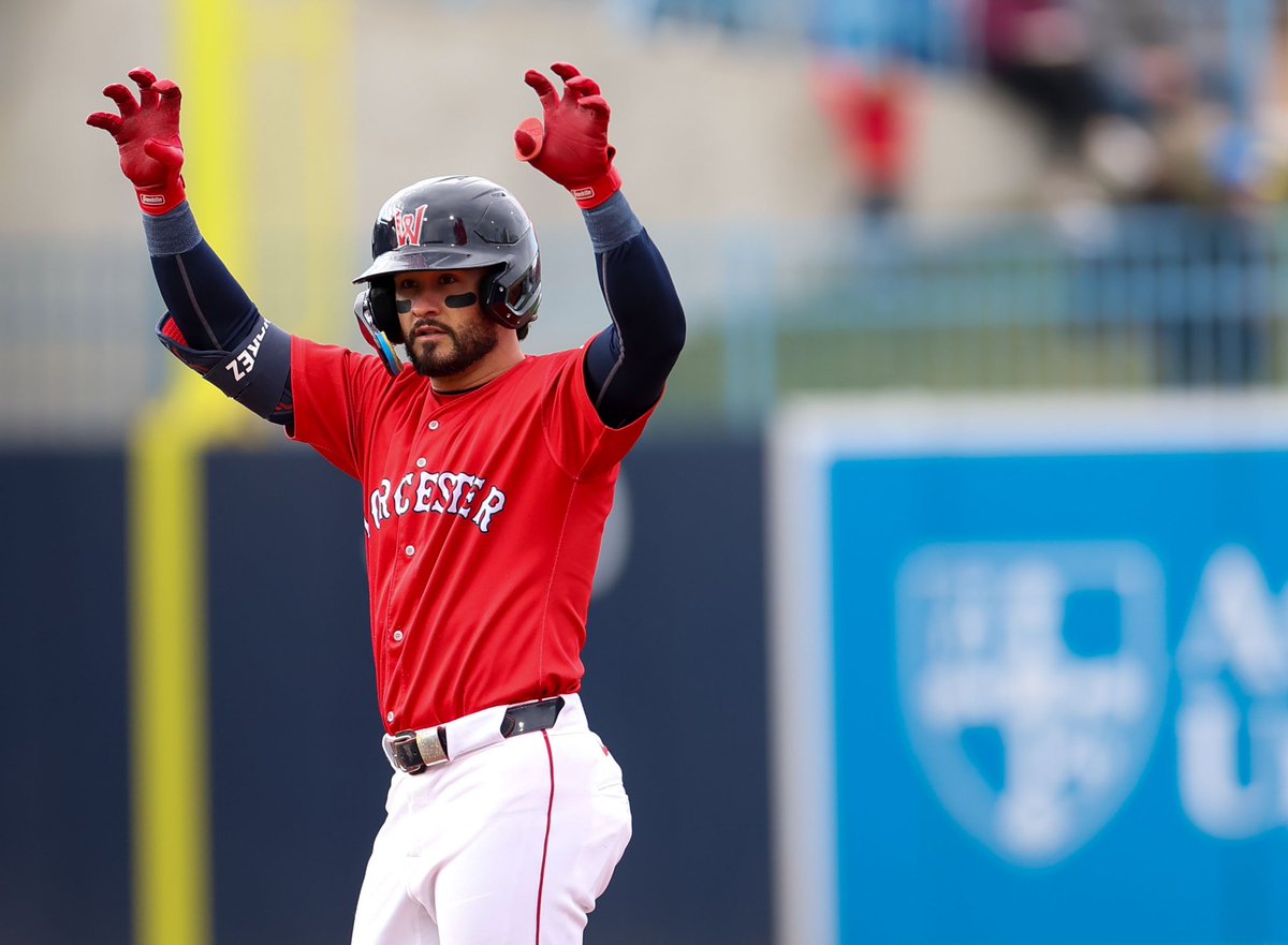 WooSox getting in on that Red Sox River Monster celebration