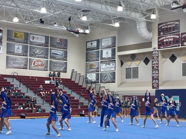 derrickLawson62's tweet photo. Our @IHSRajahs Cheer team is rocking it at Desert Elite Mavericks Spring Showcase, and bringing the #RajahPride that can’t be Denied! https://t.co/ytjyvzO8PX