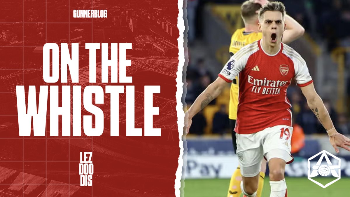 📽️ On the Whistle: Wolves 0-2 Arsenal - 'A second wind for the season?' youtu.be/pu1SMY1s4TM 🔴⚪️ #AFC