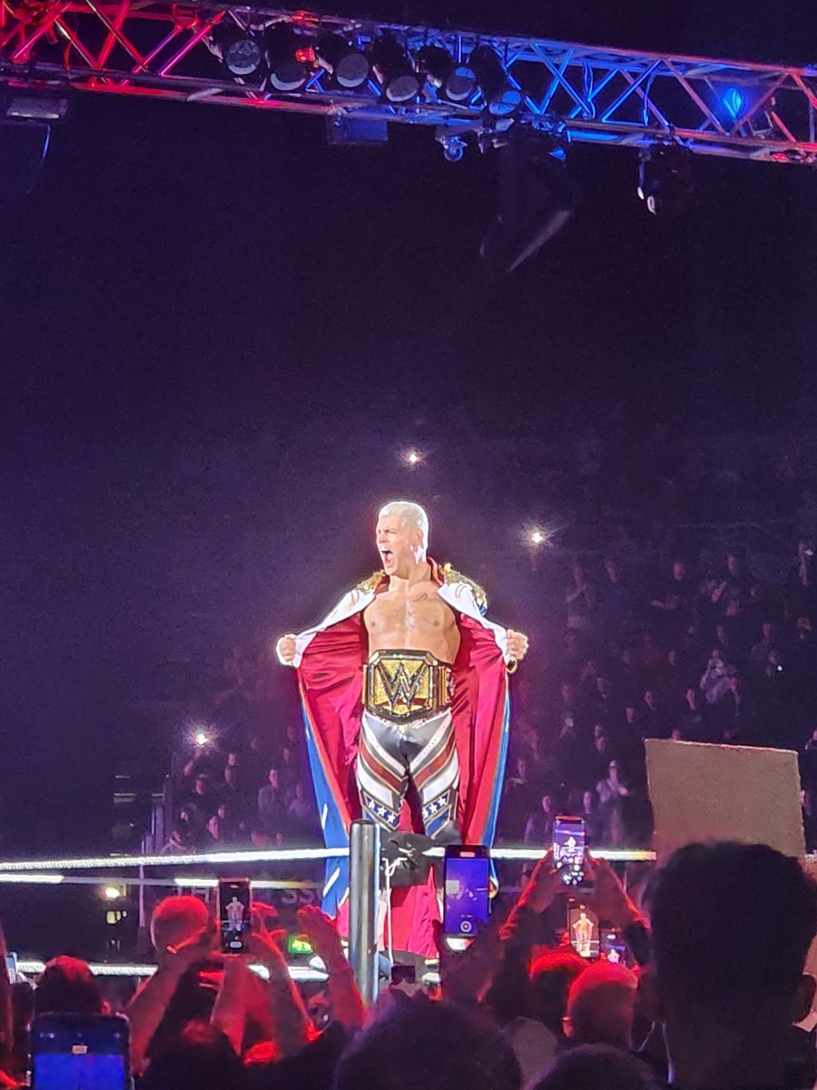 heartofasmark's tweet photo. Up at 4am this morning to travel from aberdeen to belfast  just to see @CodyRhodes and he definitely delivered hope I can get tickets to see him again at  clash at the castle https://t.co/ak6lZDrf8d