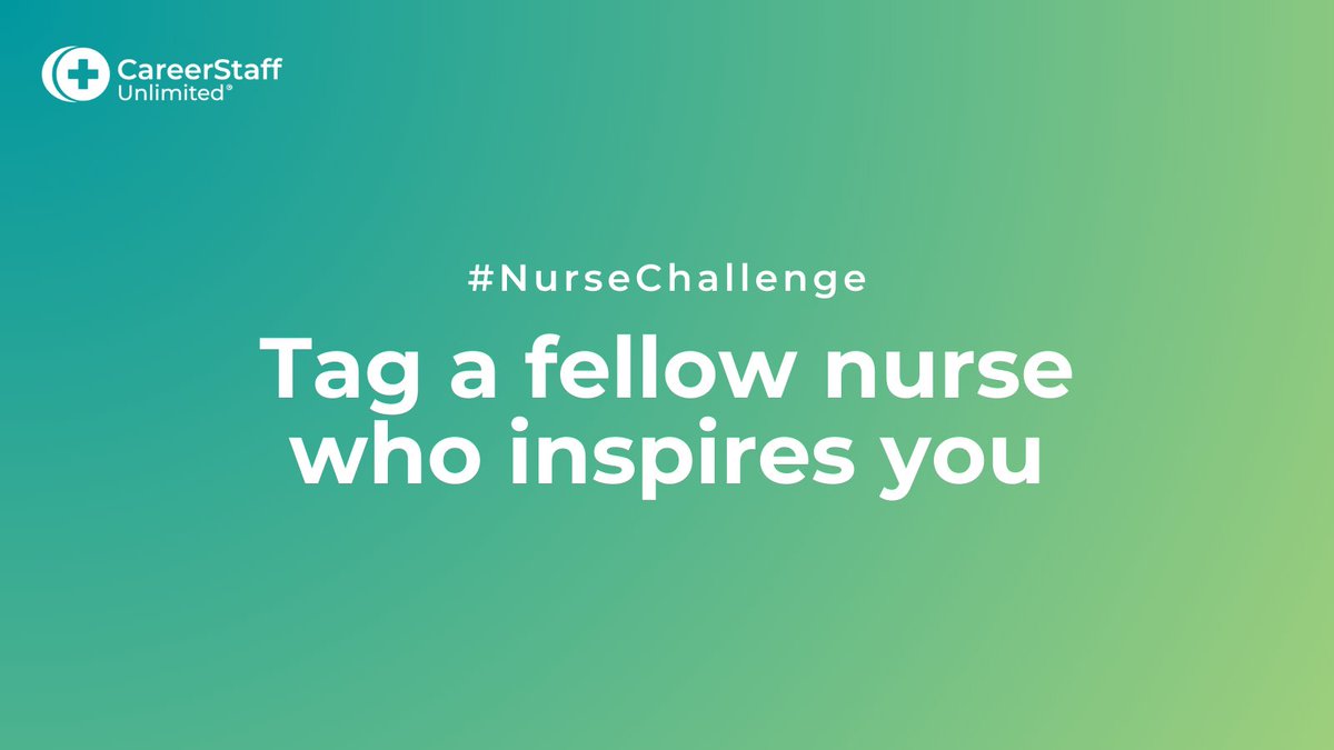 Nurses, let's spread some positivity! Tag a fellow nurse who inspires you and tell us why they're amazing! #NurseAppreciation #SpreadPositivity bit.ly/4cBKVxZ