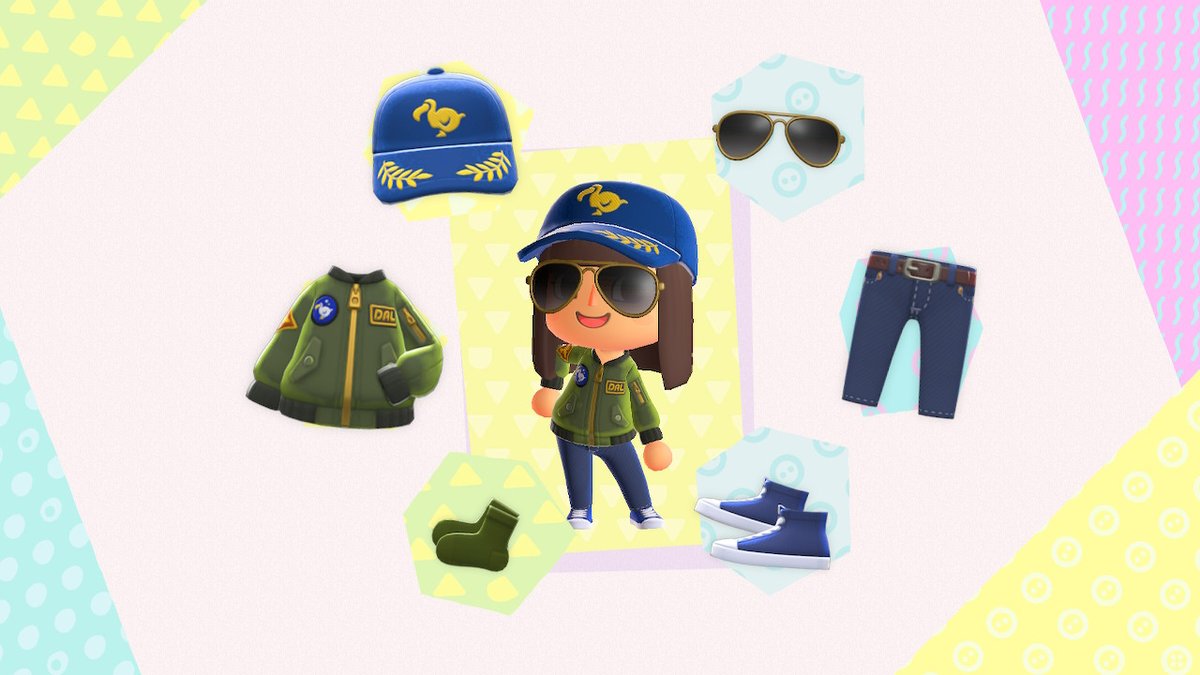 OOTD: All DAL'd out for today 😎🍃

#ACNH #AnimalCrossing #AnimalCrossingNewHorizons #ACNHOOTD #NintendoSwitch