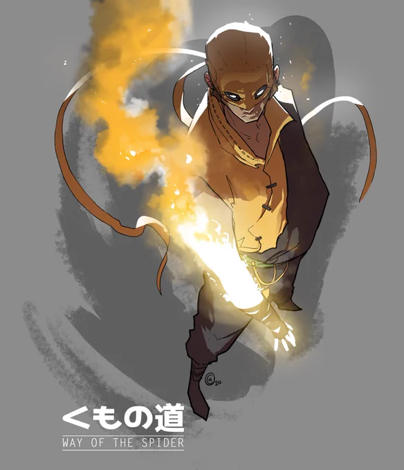 If I ever get a chance to draw and write a hero for Marvel it would have to be my boy Danny Rand - The Iron Fist 