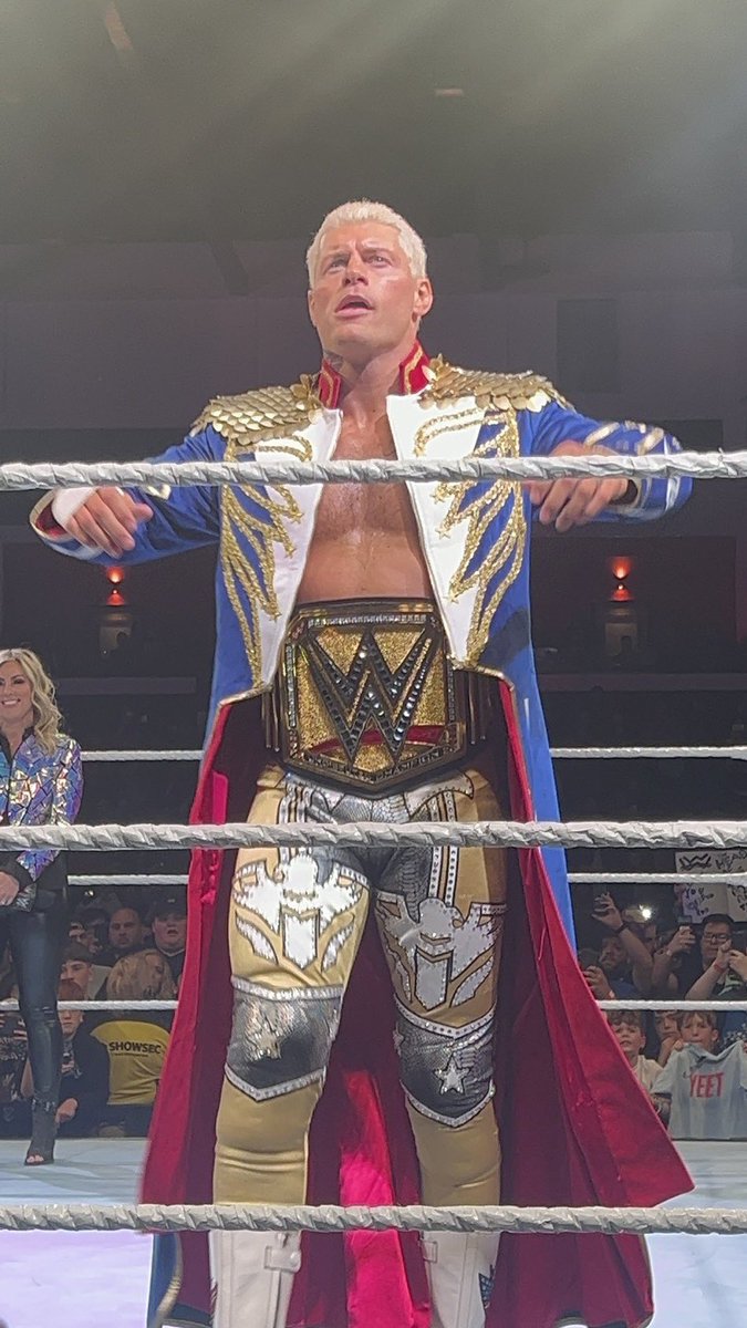 What a tour for @CodyRhodes 

Birmingham, Cardiff, London, & Belfast✅ #WWELive