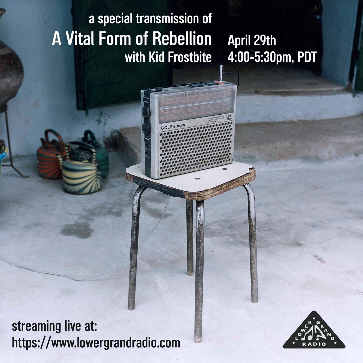 Our own Kid Frostbite (aka Papa Slumber) is dropping in at Lower Grand Radio for a special guest set on April 29th at 4pm Pacific Time. Stream it here: lowergrandradio.com