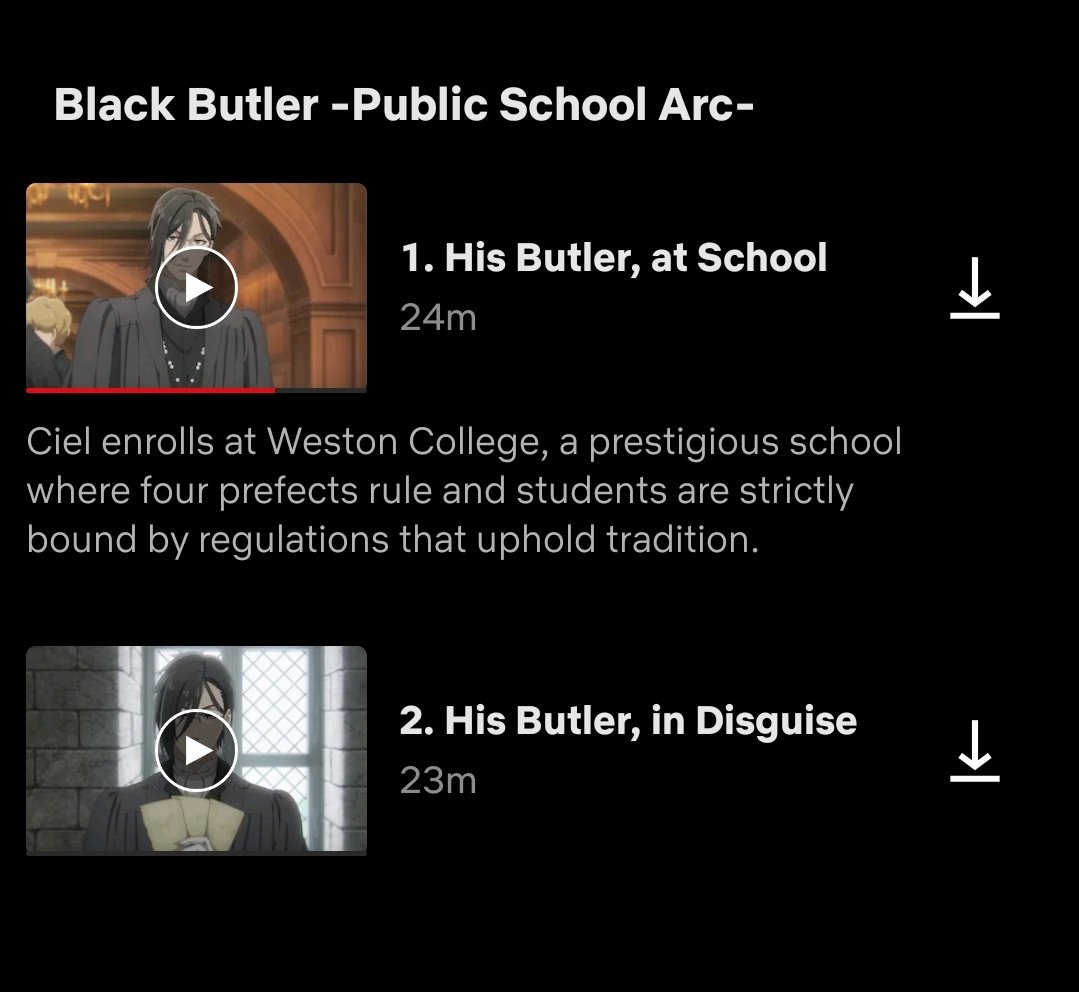 KuroshitsujiTH1's tweet photo. ตอนที่ 2 ใน Netflix มาแล้วค่ะ
#คนลึกไขปริศนาลับบทโรงเรียนประจำ https://t.co/iWEEhOgsdi