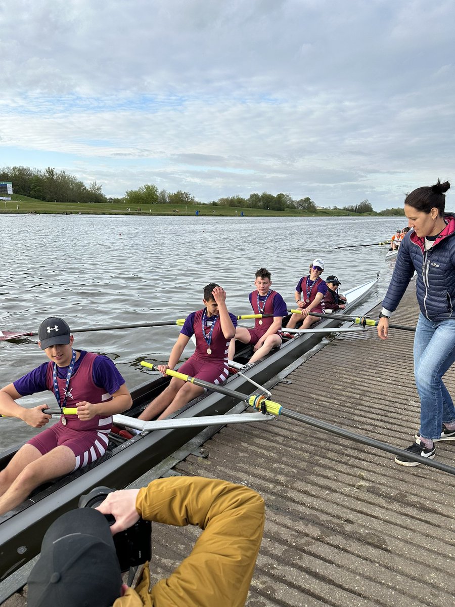Silver medal for <a href="/SGCBC1/">SGCBC</a> in MJ16 4+ a close finish.