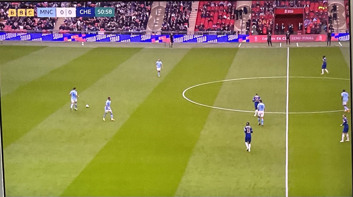 Judging by the number of empty seats in hospitality six minutes into the second half, the canapés and pinot grigio on offer to those dedicated fans must be excellent