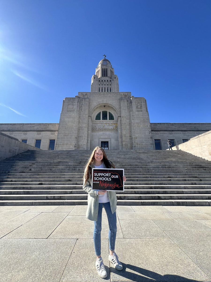 ❤️ if there’s one thing I can rally behind, it’s public education! What a great morning at the Capitol gathering with other teachers and public school advocates. This is what democracy looks like!