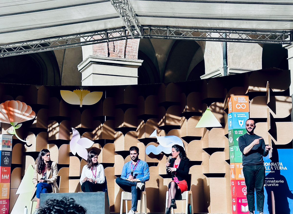 In the lead-up to #EarthDay during #G7Italy's #PlanetWeek, @AuroraAudino highlighted #Youth4Climate and #Y7 as two opportunities she had as a young person to meaningfully participate in multilateral processes. ✊🏽🌍