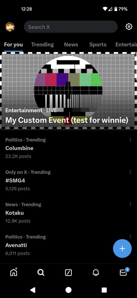 0xCIRRUS's tweet image. #CustomEvent someone forgot to set this to private