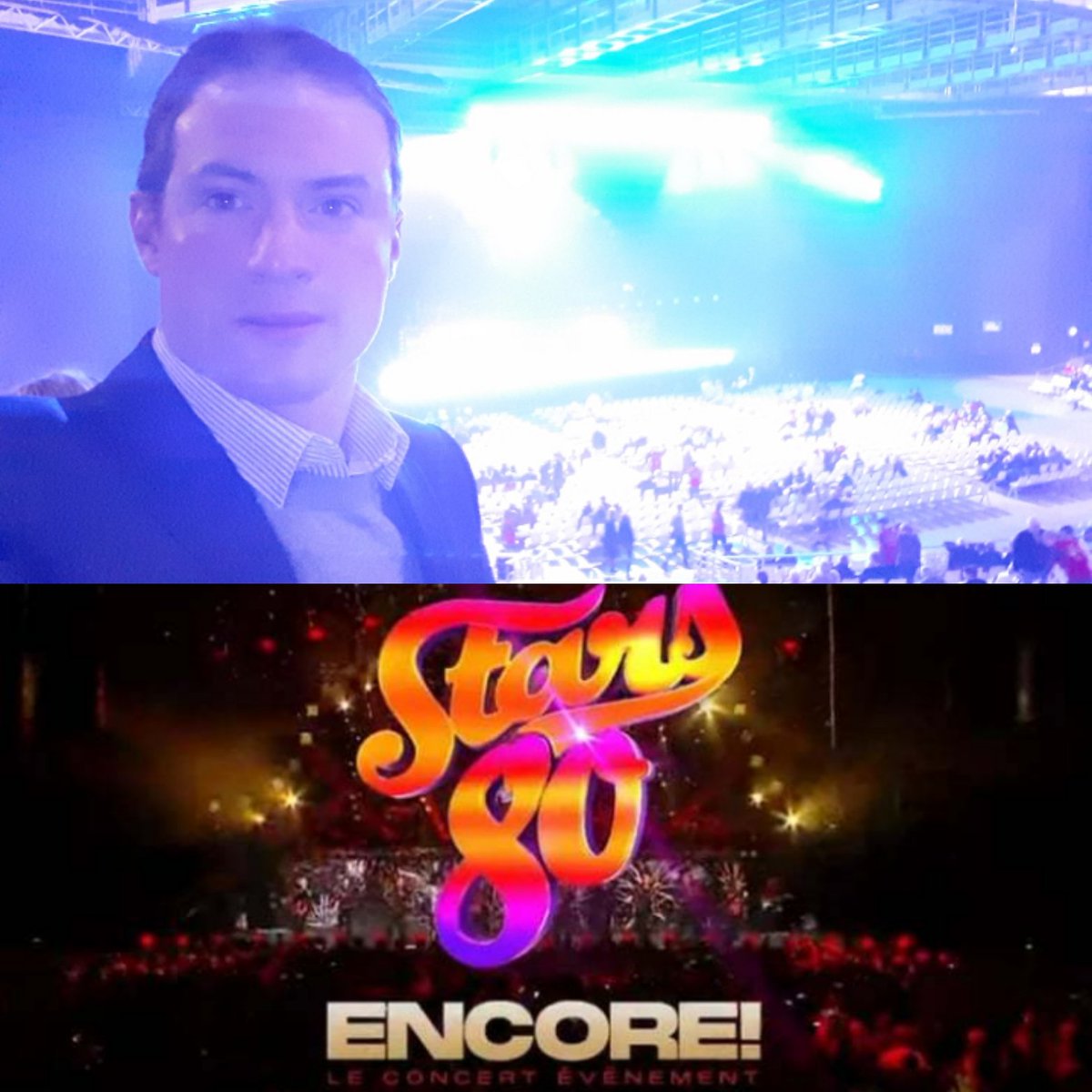 Et ce soir, notre @ZENITHROUEN accueille le concert événement 'Star 80 Encore' ! C'est parti ! Production @DecibelsProd_ @thomaslangmann_
