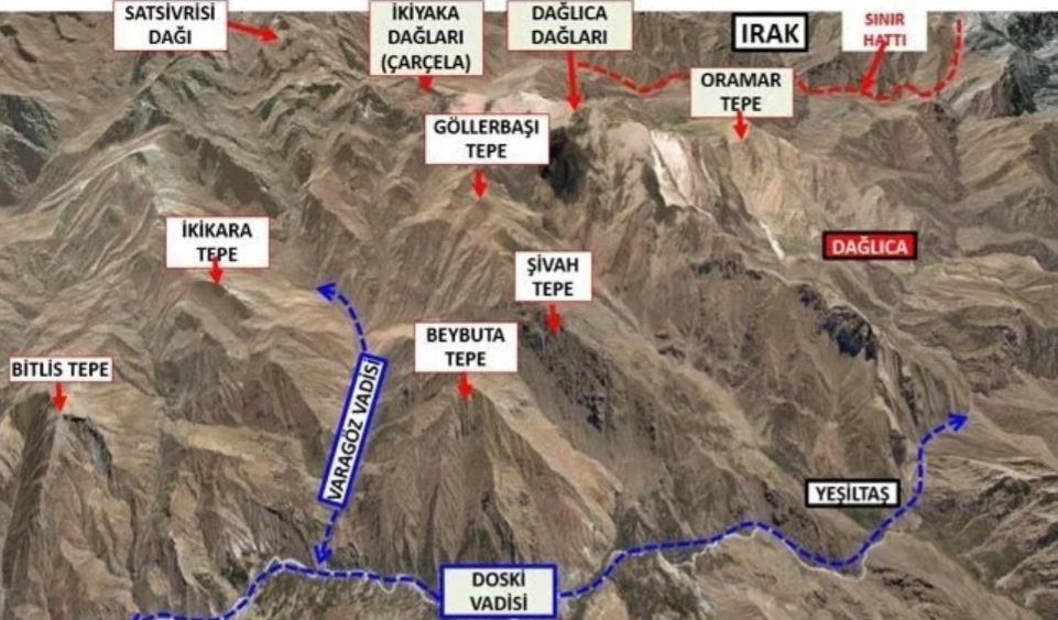 ABDULLAH ZEYDAN VE YÜKSEKOVA HDPKK'SI 2015 yılının Eylül ayında Dağlıca-İkiyakalar bölgesinde yaşananları önceki bilgisellerde anlatmıştım. Özetlemek gerekirse: Bu bölge pkk'nın sözde cilo eyaleti olarak adlandırdığı bölgedir.