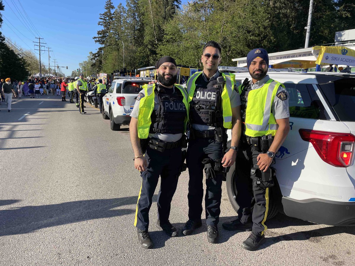 If you require assistance or experience an emergency at the #VaisakhiDayParade, please locate one of our officers & they’ll get you the help you require. There are several officers on patrol throughout the parade route.