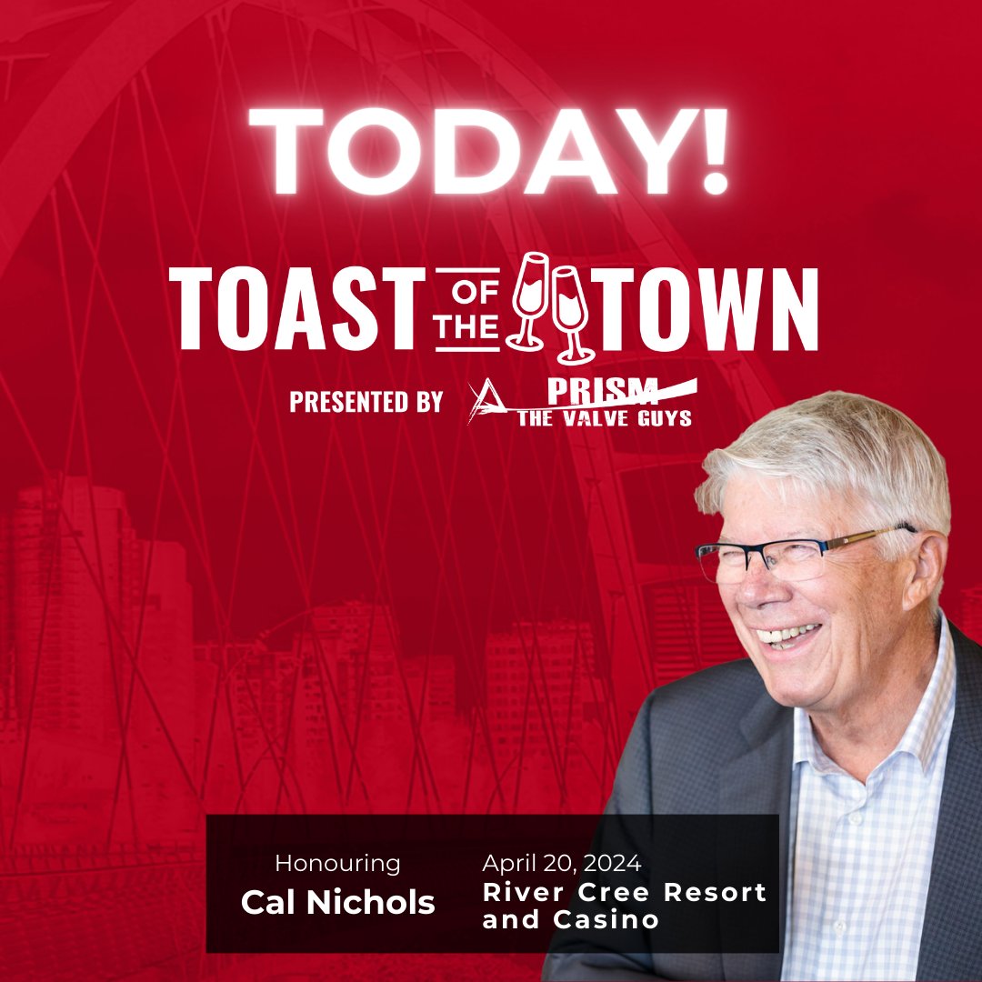 Today, we toast Cal Nichols as we attempt to raise $400,000 to advance #immunotherapy #cancer treatment at the Cross Cancer Institute. If you'd like to support our cause, please consider donating here: toastofthetownccf.com/the-toast-cal-… #yeg #yyc #cancerresearch #fundraiser #TOTT2024