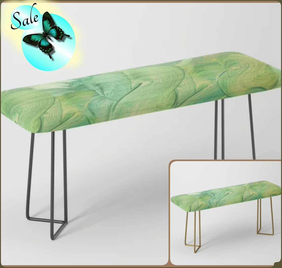 *SALE 10% Off*
Amphitrite Bench#artfalaxy #art #furniture #benches #stools #designs #floral #homedecor #society6 #Society6max #blue #green #yellow

society6.com/product/amphit…