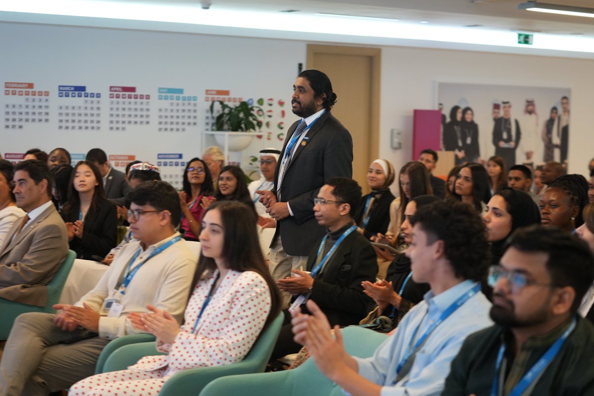 #Youth at #IRENA14A

✅This year we were joined by 160 youth delegates from over 60 countries, who contributed significantly to the ongoing pressing dialogue of #energytransition. 

@IRENA understands the role of young people in climate agendas & stands ready to support them.