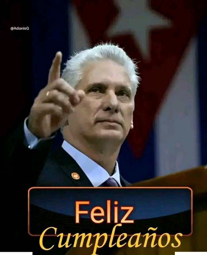 Desde el Buró Provincial de la #AnapVillaClara felicitamos a nuestro presidente en este cumpleaños. #YoSigoAMíPresidente #Cuba