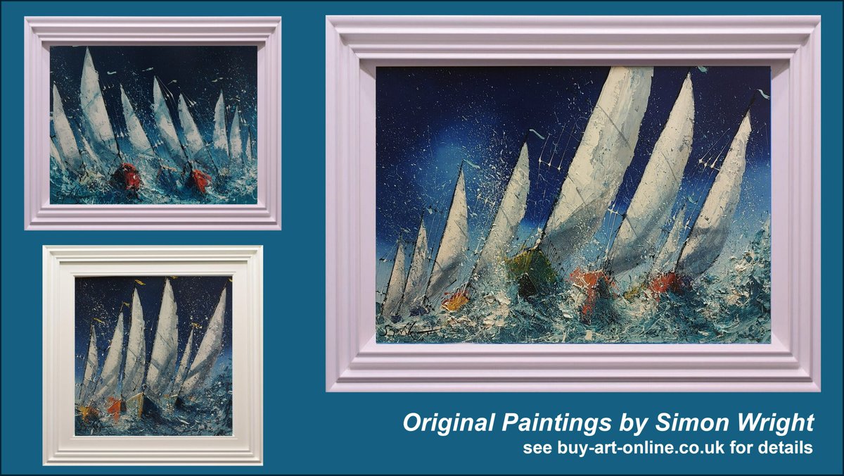 Original sailing boat paintings from Simon Wright
See the details.... tinyurl.com/3xv9uc4b
#SailingBoats #OriginalPaintings #SimonWright