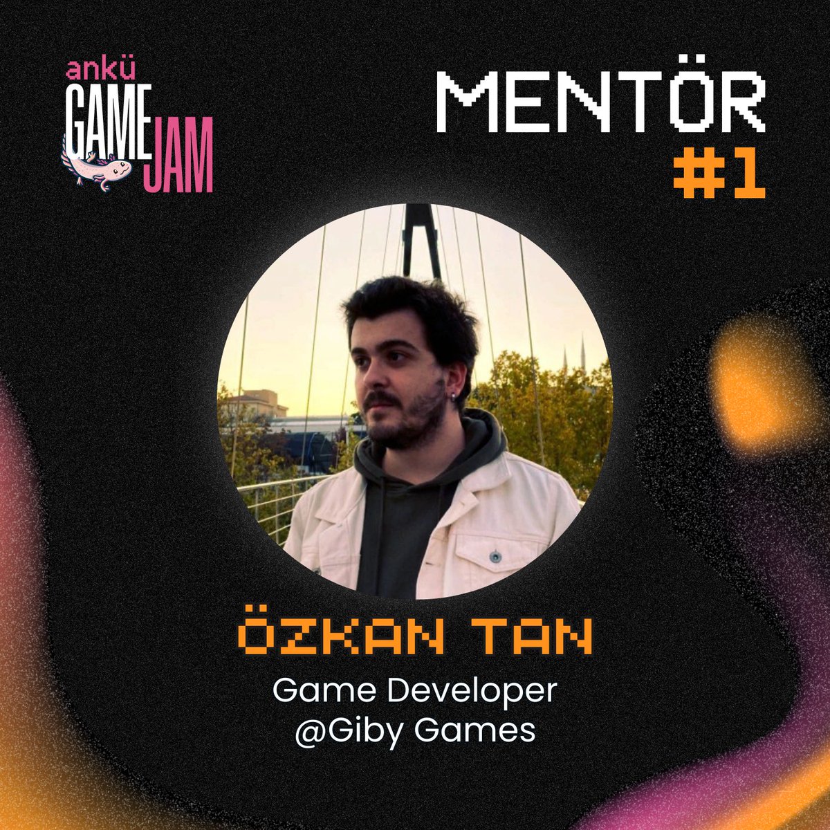 Giby Games'ten Özkan Tan ANKÜ Game Jam'de bizlere eşlik edecek ve yarışmacılarımıza mentörlük yapacak ✨

🔗 Mentörümüzün LinkedIn hesabı:
linkedin.com/in/ozkantan1