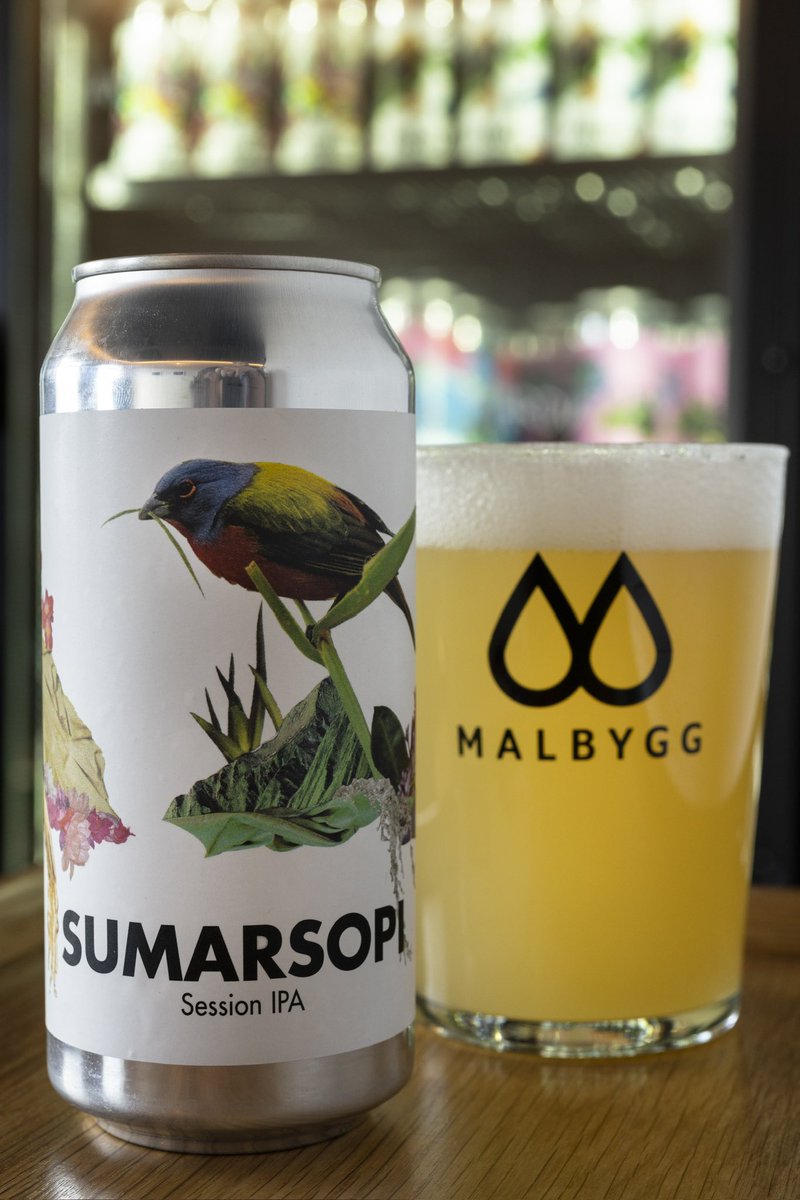 Sumarsopi er mættur í djúpkæla Malbygg Brugghús. Nælir þér í kippu í kvöld.