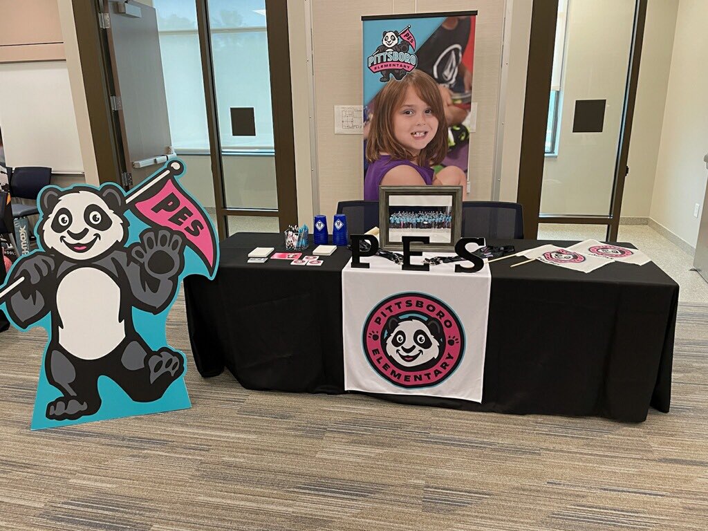 Thank you to everyone who came to the Chatham County Schools Job Fair to find out more about working at #OurPES. Come join our team at Pittsboro Elementary 🐼