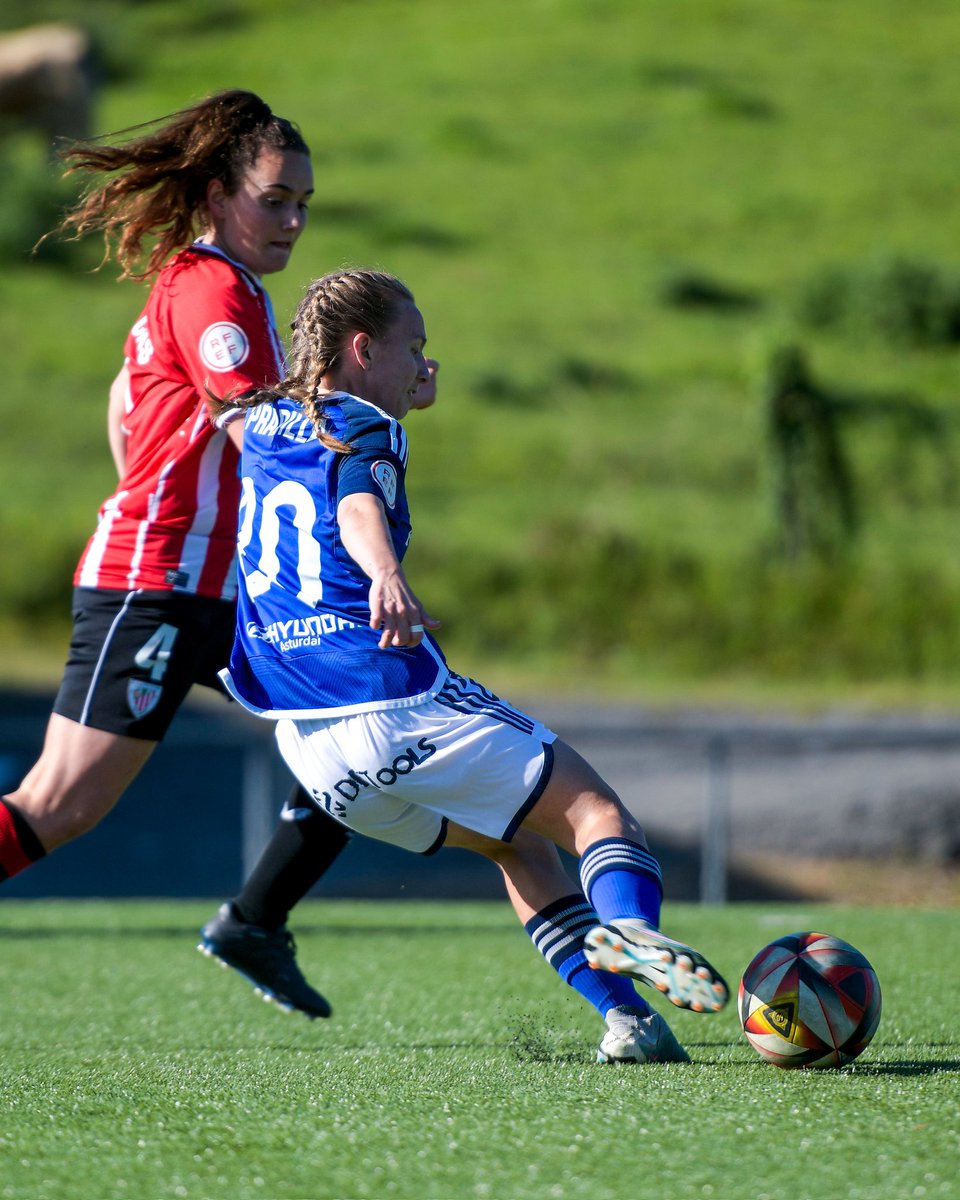 ▶️ Se reanuda el partido en San Claudio @RealOviedoFem 1 @AthleticClubFem C 0 📺 youtube.com/live/kbqn6APsl… #RealOviedoFemenino🔵⚪