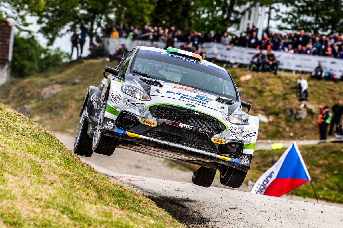 📌 #WRC Croatia Rally ➡️ After SS16 Another solid afternoon in the @MSportLtd Fiesta Rally2 & continued to gain experience of the Croatia roads. Super tricky in places & not a great road position but happy enough to get to the end. Looking forward to tomorrow 🙌 #MIRallyAcademy