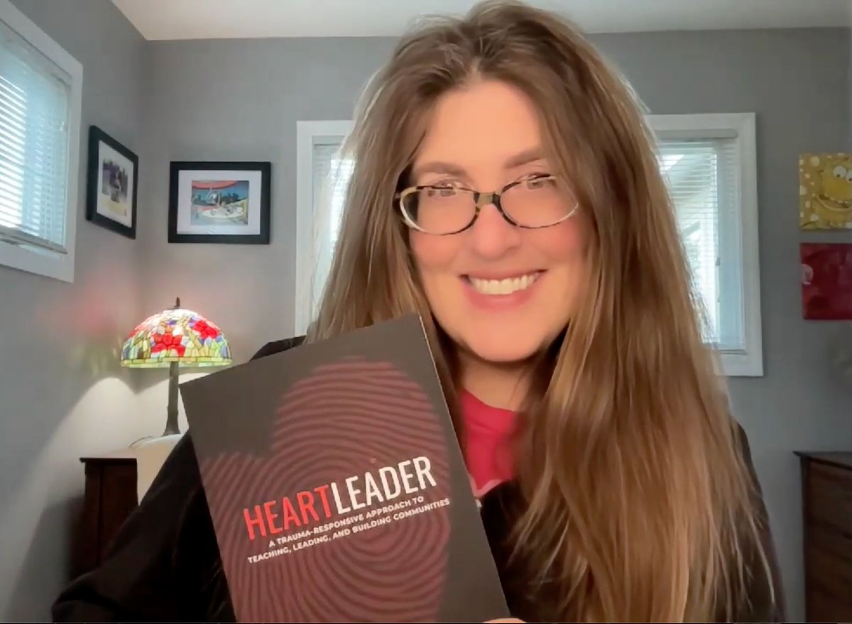Just received my copy of ❤️ Heartleader 📕 TeacherGoals.com/heartleader I'm scribbling notes and journaling away as I think about how trauma shapes behavior and relationships in school settings. What a wonderful book, @MJBowerman! #Heartleader @teachergoals