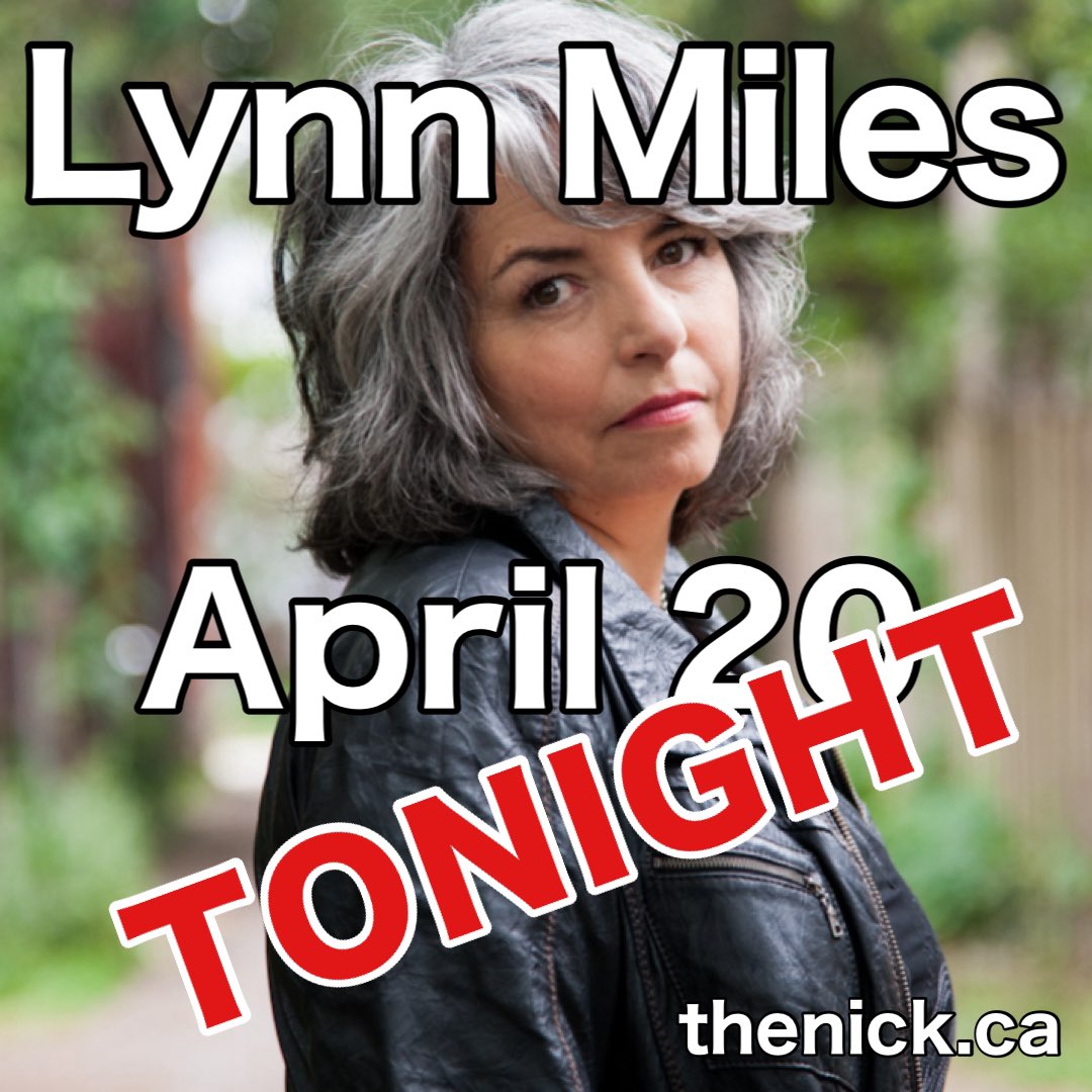 Last Nick of 23/24 is TONIGHT - #lynnmiles April 20. Juno award winning #singersongwriter. Opener is Alberta’s #KevinJohnCook. Tickets thenick.ca/tickets/ #livemusic #yyc #yycmusic  #Calgary #canadianmusic #Canada #Canada🇨🇦