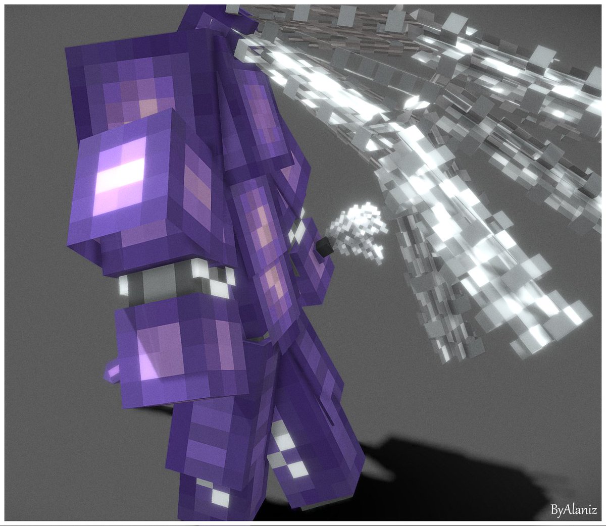 AlanizMc's tweet photo. Amethyst Armor | By Alaniz 
 🔃+🙏
3d Model 
 #Minecraft #Blockbench #pixelart #3dmodeling #addons #bedrocktw https://t.co/K3EdNA6S39