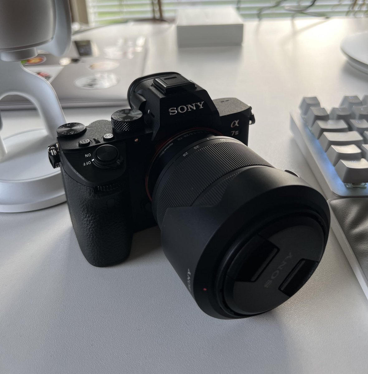 _KazeFX_'s tweet image. Getting back into 📸😊!! Turns out it’s also great as a webcam, soo new stream cam! #sony #a7iii