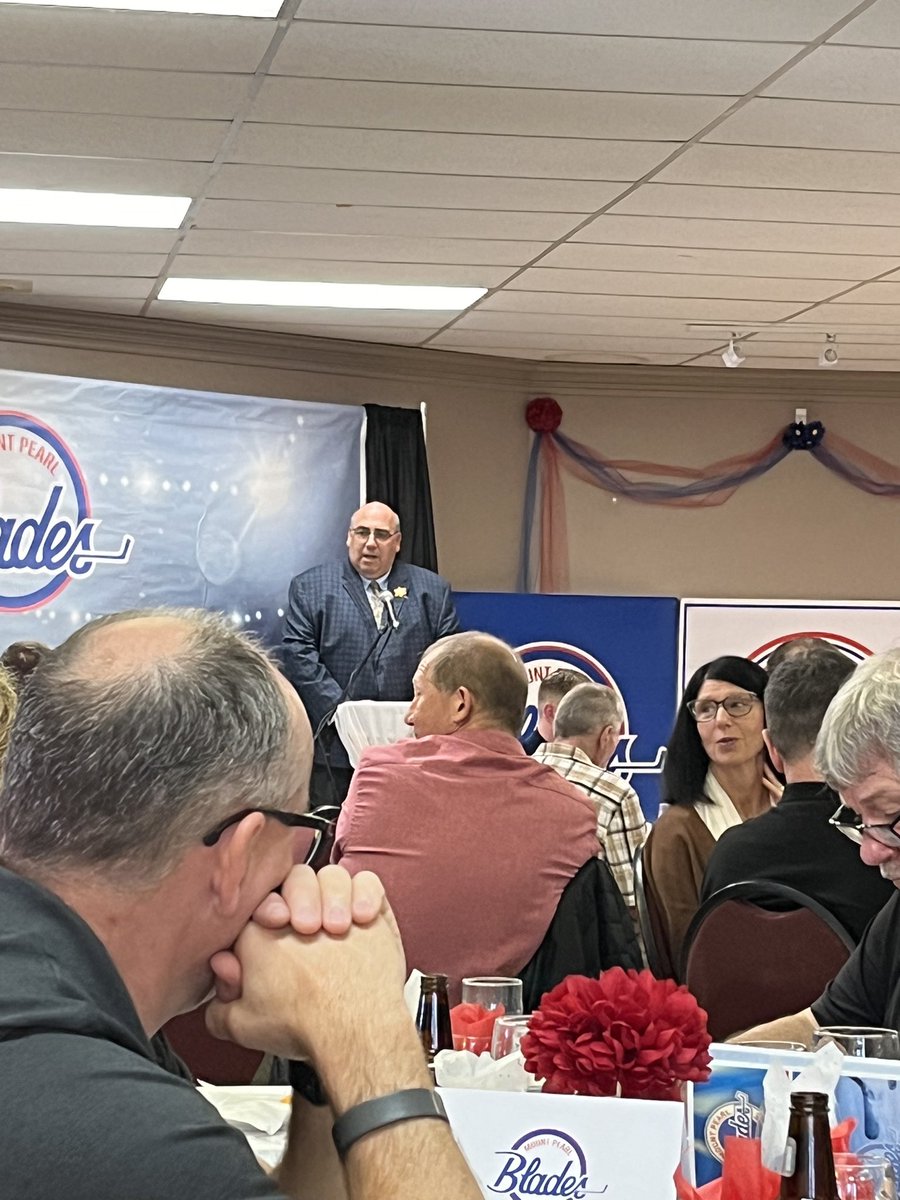 Glad to participate in today’s Mount Pearl Minor Hockey Hall of Fame Induction.  Congratulations to this year’s inductees: the late Cec Stoyles, Gonzo Bennett, Scott Gordon, Denise Humphries, George Peddle, Steve Locke, Patrick O’Keefe & Walter Mate.
#CommunityMatters #GoBladesGo